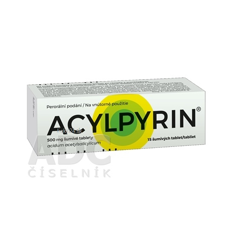 ACYLPYRIN 500 mg šumivé tablety