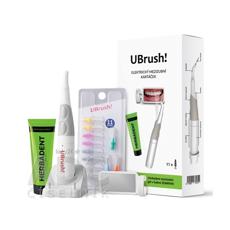 UBrush! Elektrická medzizubná kefka Akciový set