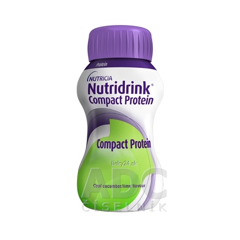 E-shop Nutridrink Compact Protein s príchuťou chladivej uhorky/limetky 24x125 ml