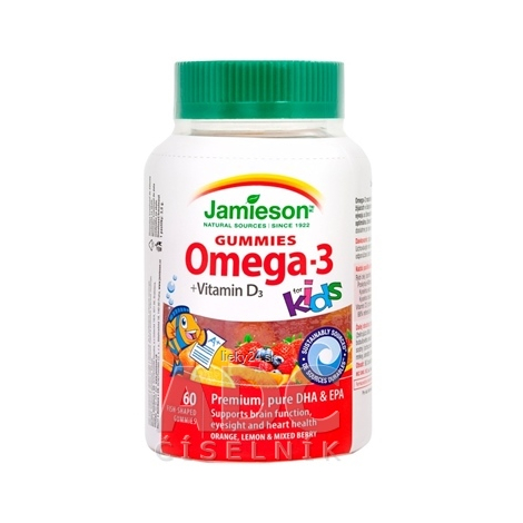 JAMIESON OMEGA-3 KIDS GUMMIES