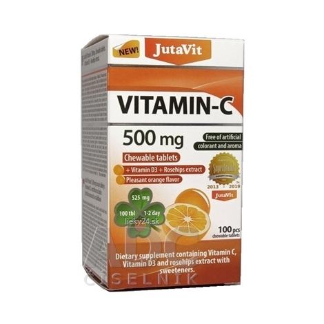 JutaVit Vitamín C 500 mg