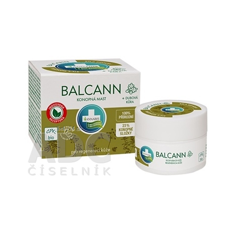ANNABIS BALCANN bio Konopná masť