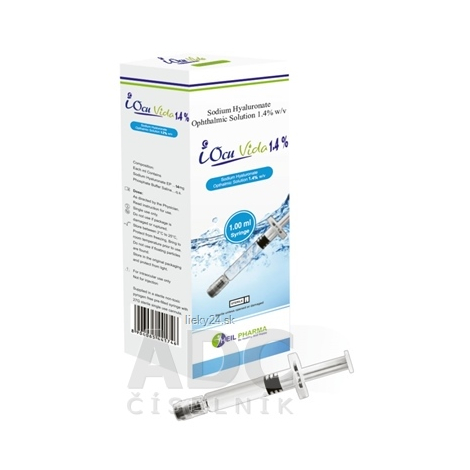 iOcu Vida 1,4% Oftalmologický roztok