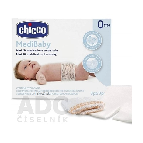 CHICCO MediBaby Mini Set na ošetrenie pupočníka