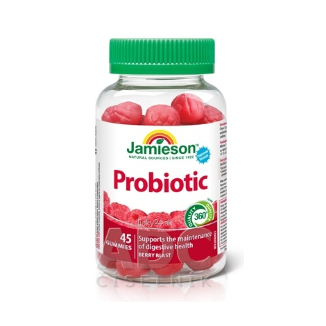 JAMIESON PROBIOTIC GUMMIES ŽELATÍNOVÉ PASTILKY