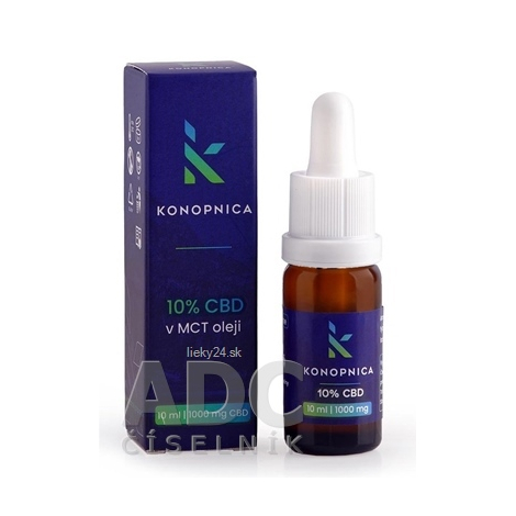 konopnica CBD Olej 10 % CBD