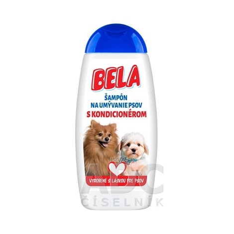 BELA Šampón na umývanie psov s kondicionérom