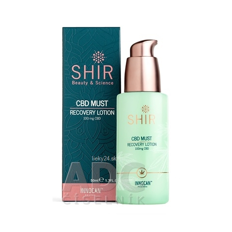 SHIR Beauty&Science CBD MUST RECOVERY LOTION