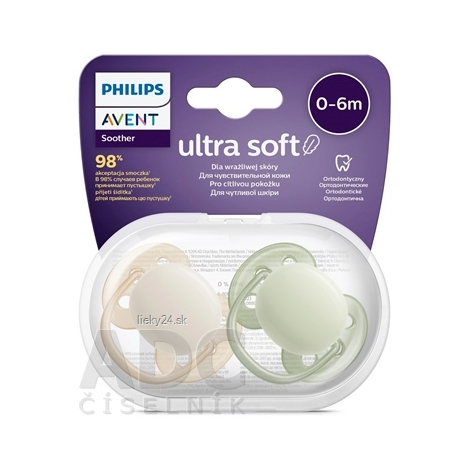 AVENT CUMLÍK Ultra Soft Premium 0-6m chlapec