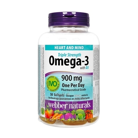 Webber Naturals Omega-3 + D3