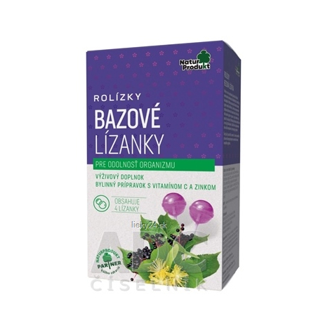 NaturProdukt ROLÍZKY Bazové Lízanky