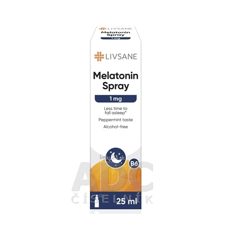 LIVSANE Melatonín 1 mg