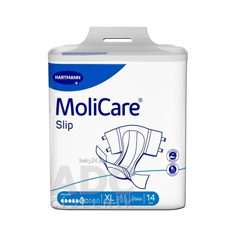 MoliCare Slip extra plus 6 kvapiek XL