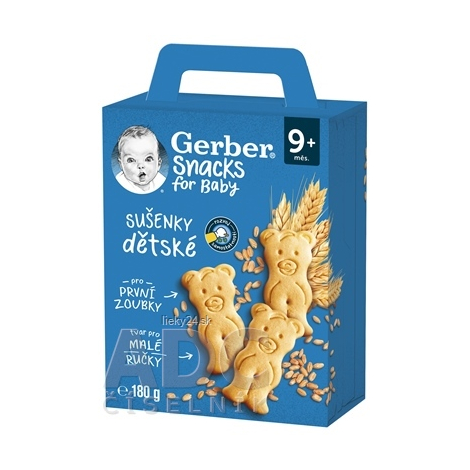 E-shop Gerber Snacks for Baby Detské SUŠIENKY