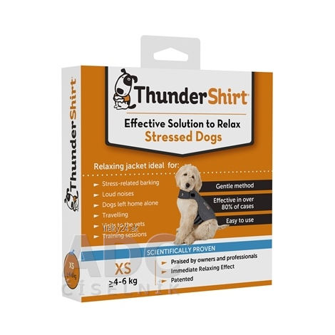 E-shop ThunderShirt Upokojujúca vesta pre psy, XS