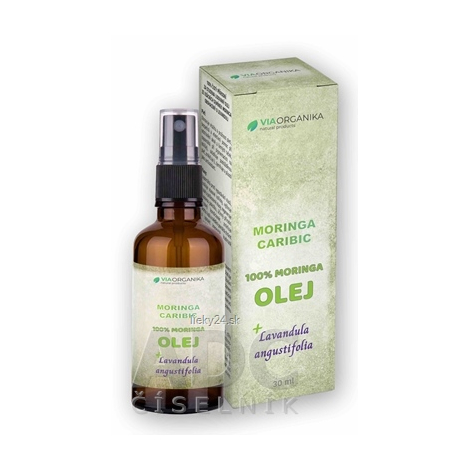 VIA ORGANIKA Moringa caribic 100% MORINGA OLEJ