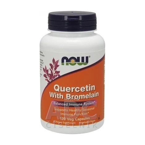 NOW FOODS Quercetin+Bromelain