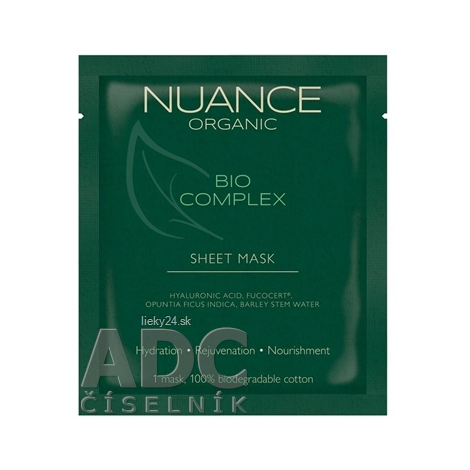 NUANCE ORGANIC BIO COMPLEX SHEET MASK