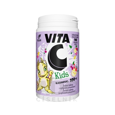 Vitabalans VITA C Kids KARNEVAL 100 MG