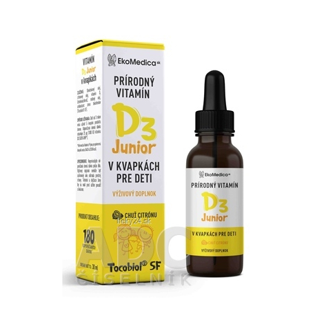 EkoMedica SK Prírodný Vitamín D3 Junior