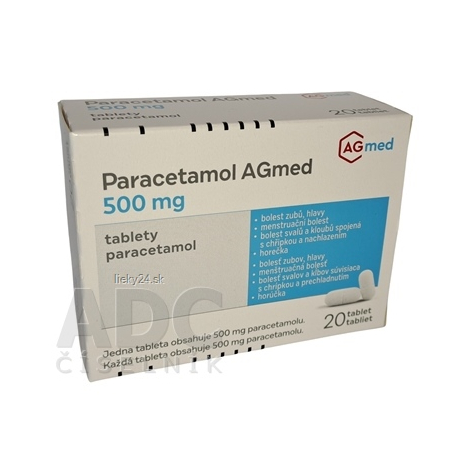 Paracetamol AGmed 500 mg