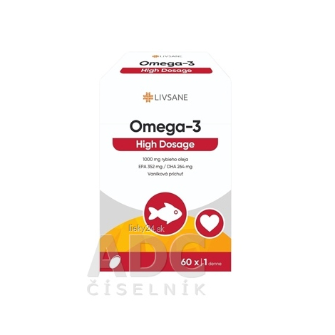 LIVSANE Omega-3 High Dosage