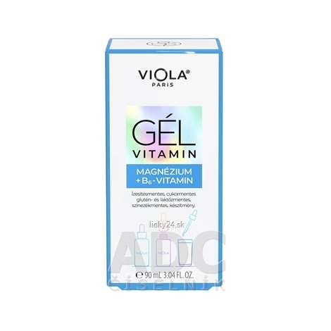 VIOLA PARIS Gél Vitamín MAGNÉZIUM + VITAMÍN B6