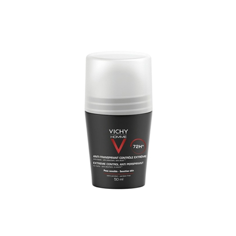 E-shop Vichy Homme Sensitive 72h deodorant roll-on pre citlivú pokožku 50 ml