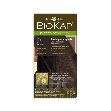 BIOKAP nutricolor delicato Farba na vlasy 4.00