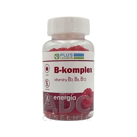 PLUS LEKÁREŇ B-komplex - vitamíny B3, B6, B12