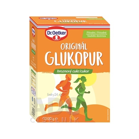 E-shop GLUKOPUR ORIGINÁL (hroznový cukor) - Dr.Oetker