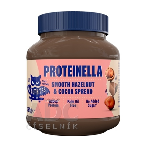 HealthyCo PROTEINELLA Lieskový oriešok, čokoláda