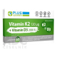 PLUS LEKÁREŇ Vitamín K2 120 μg +Vitamín D3 2000 IU