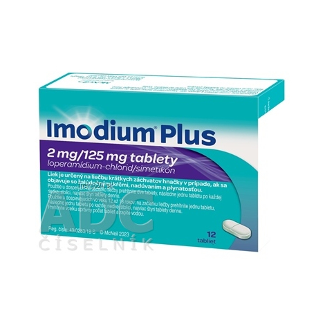 Imodium Plus 12 tbl