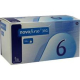 IHLY INZULÍNOVÉ NOVOFINE 31G 0,25x6MM inj. ihla jednorázová 100ks