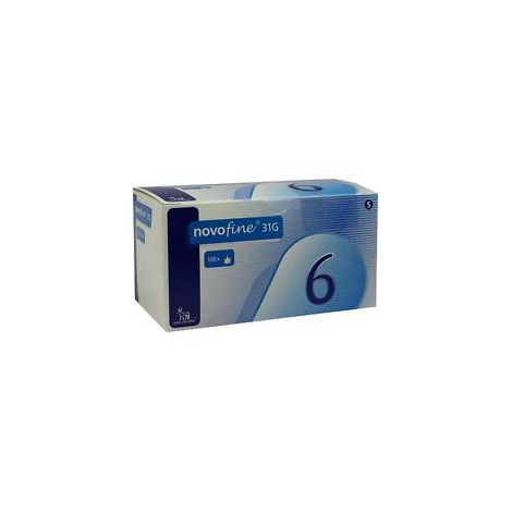 IHLY INZULÍNOVÉ NOVOFINE 31G 0,25x6MM inj. ihla jednorázová 100ks