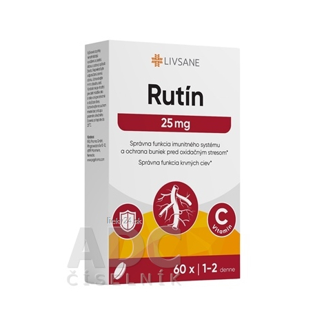 LIVSANE Rutín 25 mg