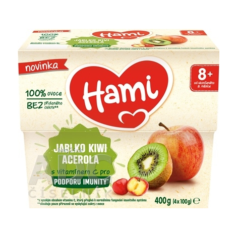 Hami 100% ovocie JABLKO KIVI ACEROLA