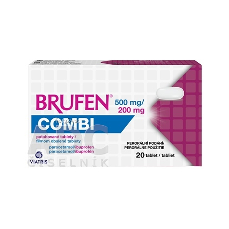 Brufen Combi 500 mg/200 mg 20 tbl