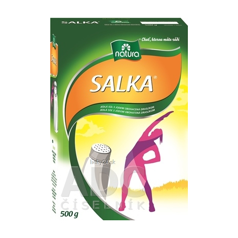 SALKA (kuchynská soľ s prídavkom draslíka a jódu)