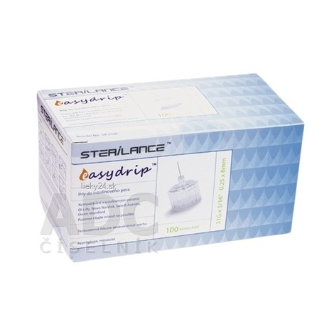 STERILANCE easydrip Ihly do inzulínového pera 31G