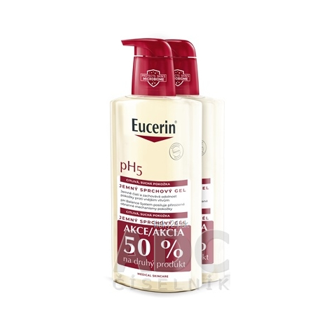 Eucerin pH5 Duopack sprchový gél 2x400ml