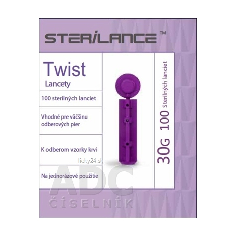 STERILANCE Twist Lancety