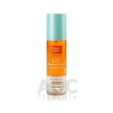 MartiDerm SUN CARE BRONZE D BODY SPRAY SPF 30