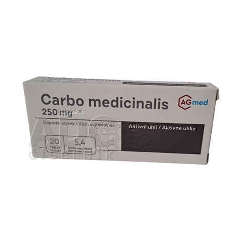 AGmed Carbo medicinalis 250 mg