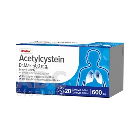 Acetylcystein Dr.Max 600 mg