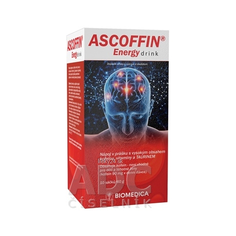 ASCOFFIN Energy drink 10 x 6 g