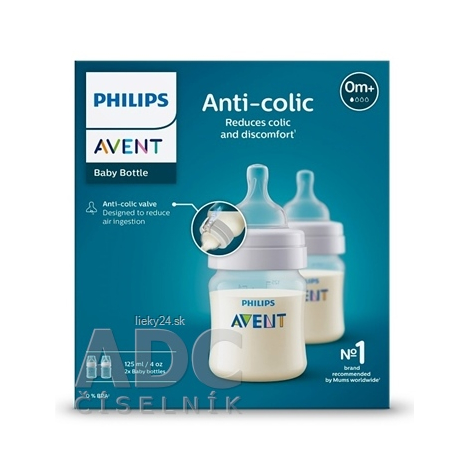 AVENT FĽAŠA Anti-colic 125 ml