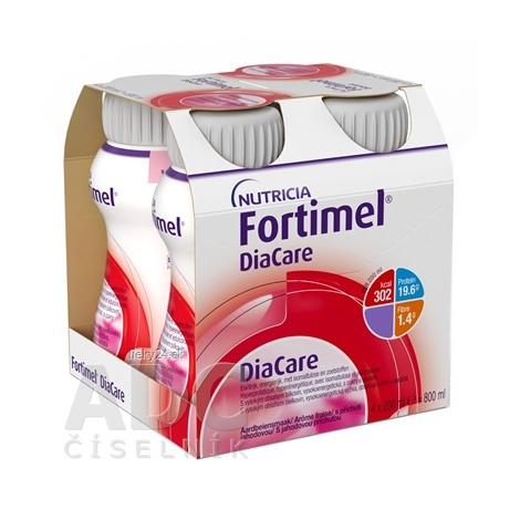 FORTIMEL Diacare jahoda 4 x 200 ml