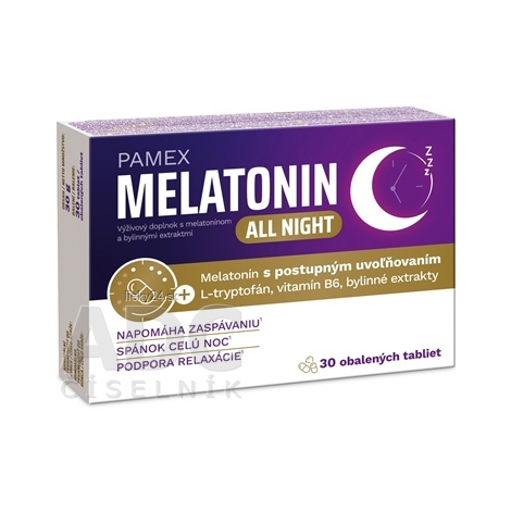 PAMEX MELATONIN ALL NIGHT
